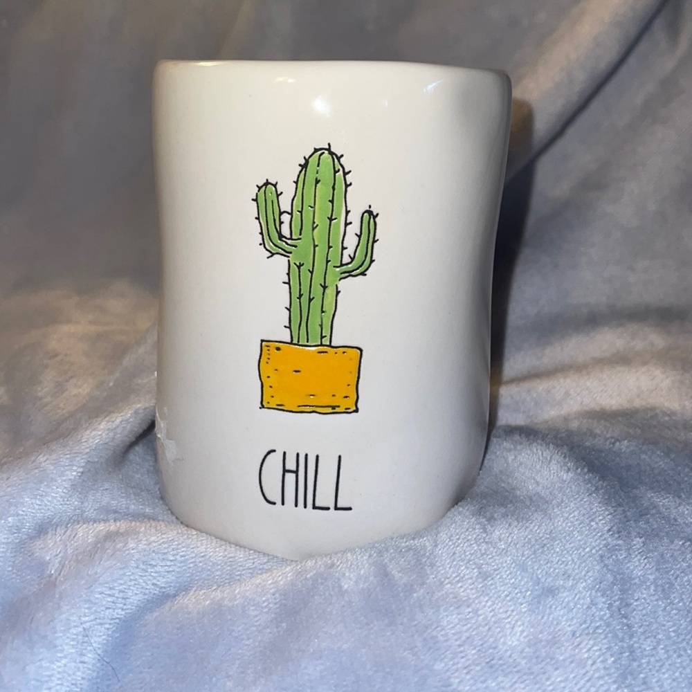 Rae Dunn “Chill” Cactus Lava Scented Candle